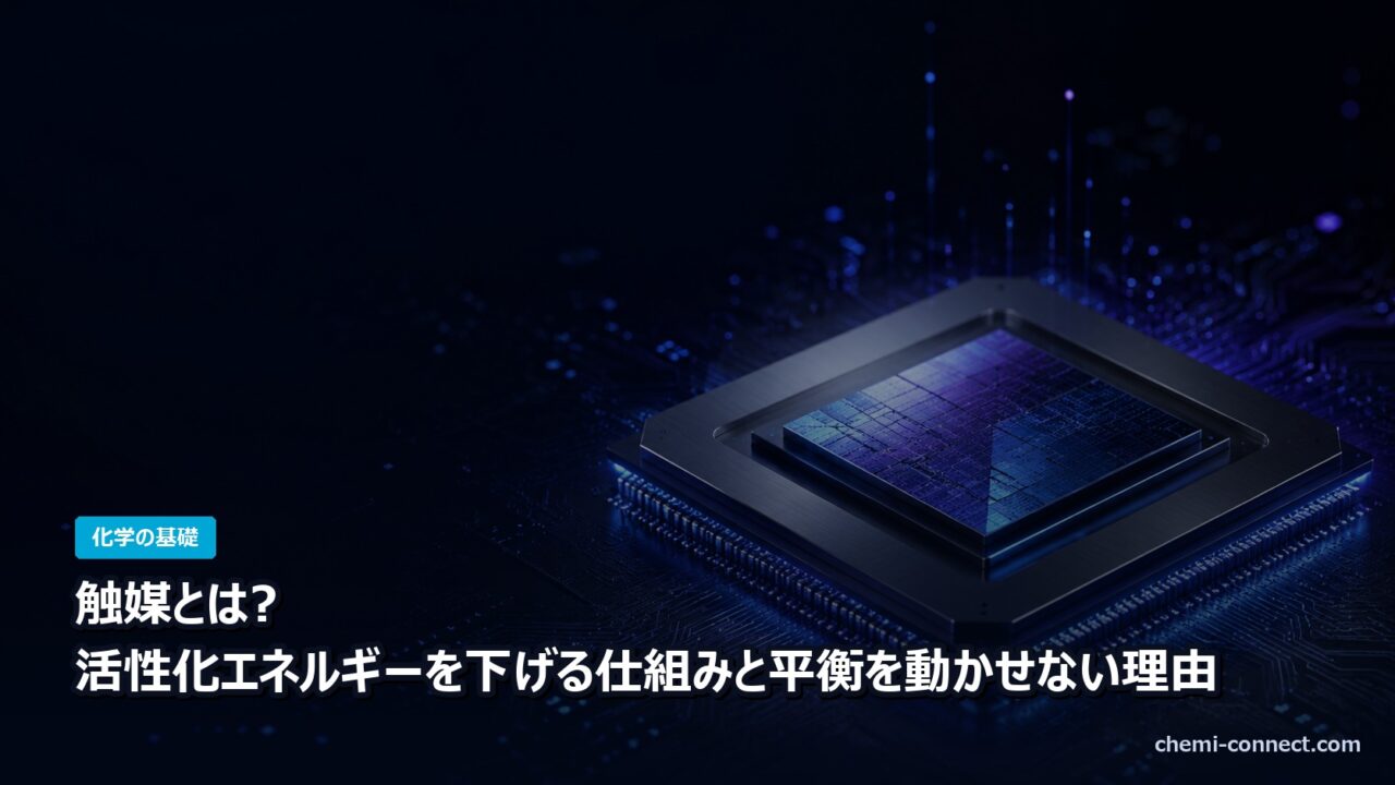 触媒とは 活性化エネルギーを下げる仕組み