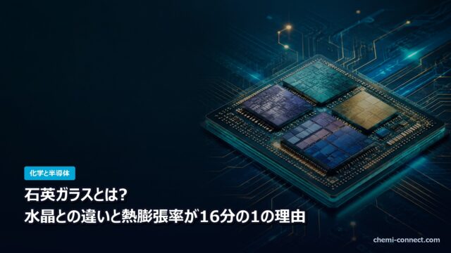 石英ガラスとは 水晶との違いと低熱膨張の理由