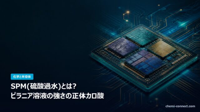 SPM 硫酸過水 ピラニア溶液の化学